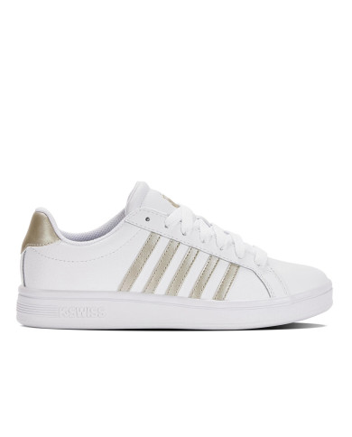 Buty damskie K-Swiss COURT TIEBREAK 97011-183-M Białe - Sklep online Mastersport