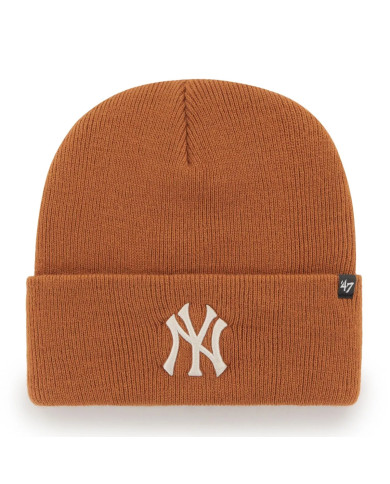 Czapka 47 Brand NEW YORK YANKEES CUFF KNIT B-HYMKR17ACE-BOG Pomarańczowa - Sklep online Mastersport