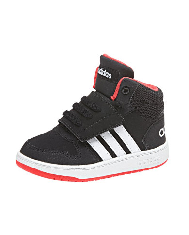 Buty dziecięce adidas Core HOOPS MID 2.0 I B75945 Czarne - Sklep online Mastersport