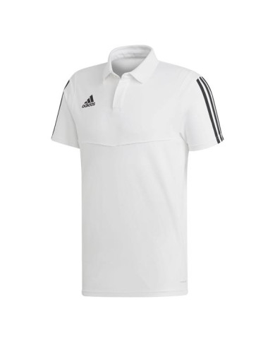 Koszulka męska adidas Performance TIRO19 CO POLO DU0870 Biała - Sklep online Mastersport