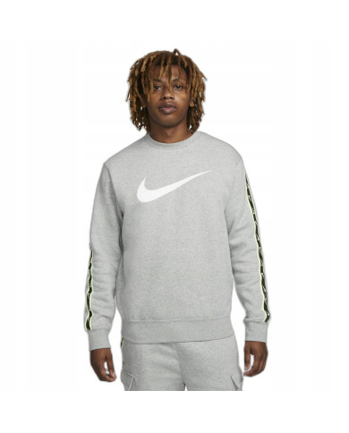 Bluza męska Nike M NSW REPEAT SW FLC CREW DX2029066 Szara - Sklep online Mastersport