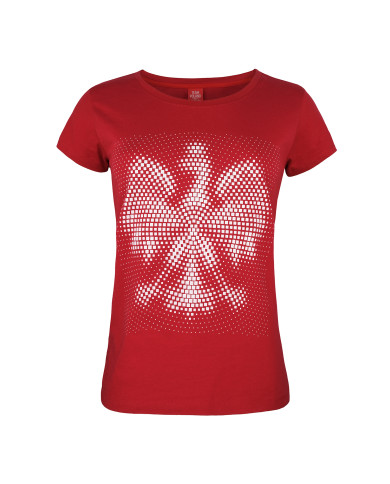 Koszulka damska Monotox EAGLE OPTIC W BRIGHT RED EAGLEOPTIC20WRED Czerwona - Sklep online Mastersport
