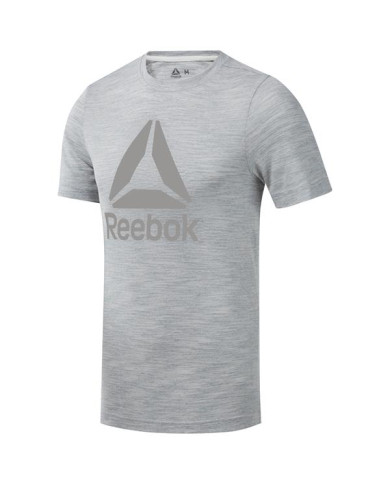 Koszulka męska Reebok TE MARBLE BL TEE EC0786 Szara - Sklep online Mastersport