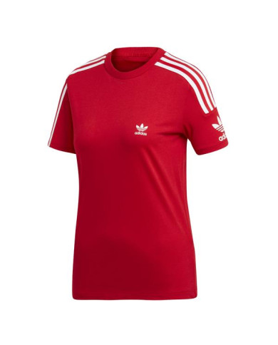 Koszulka damska adidas Originals LOCK UP TEE ED7531 Czerwona - Sklep online Mastersport