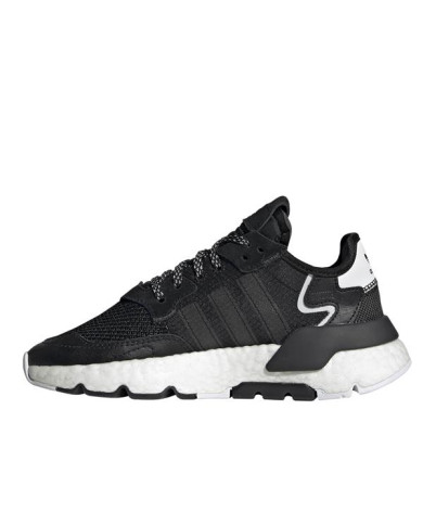 Buty dziecięce adidas Originals NITE JOGGER J EE6481 Czarne - Sklep online Mastersport