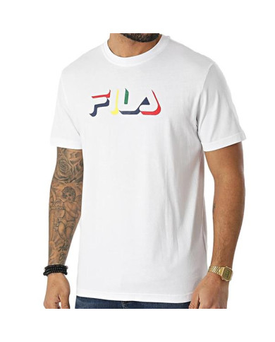 Koszulka męska Fila BELEN TEE FAM003910001 Biała - Sklep online Mastersport
