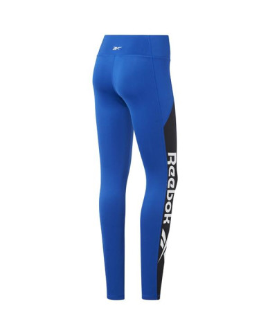 Spodnie damskie Reebok WOR LOGO TIGHT FK6845 Niebieskie - Sklep online Mastersport