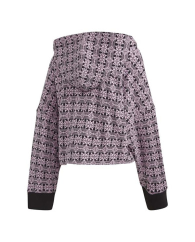 Bluza damska adidas Originals AOP HOODIE (CR) FL4134 Czarna - Sklep online Mastersport