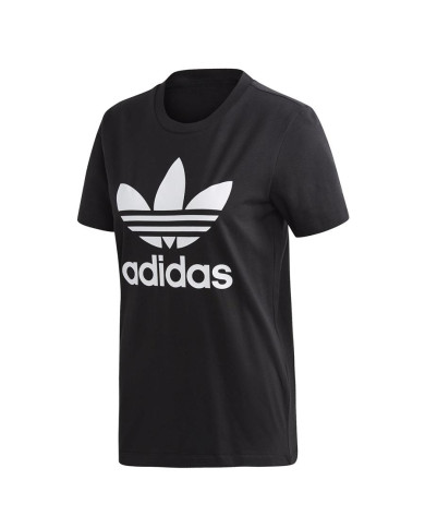 Koszulka damska adidas Originals TREFOIL TEE FM3311 Czarna - Sklep online Mastersport