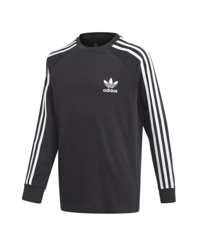 Bluza dziecięca adidas Originals 3STRIPES LS FM5656 Czarna - Sklep online Mastersport