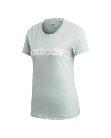 Koszulka damska adidas Core W E LIN SLIM T FM6424 Zielona - Sklep online Mastersport
