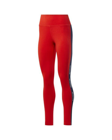 Spodnie damskie Reebok TE LINEAR LOGO CT L FT0906 Czerwone - Sklep online Mastersport