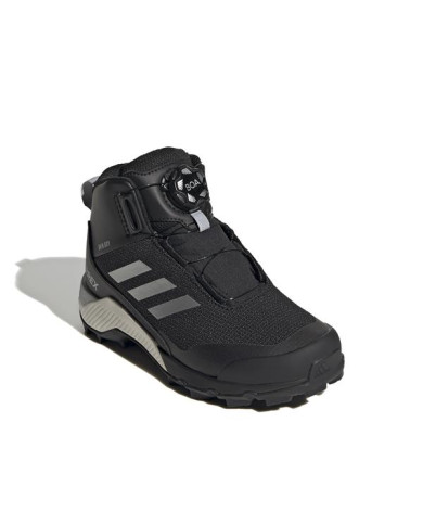 Buty dziecięce adidas Performance TERREX WINTER MID B FU7272 Czarne - Sklep online Mastersport