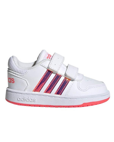 Buty dziecięce adidas Core HOOPS 2.0 CMF I FW7614 Białe - Sklep online Mastersport