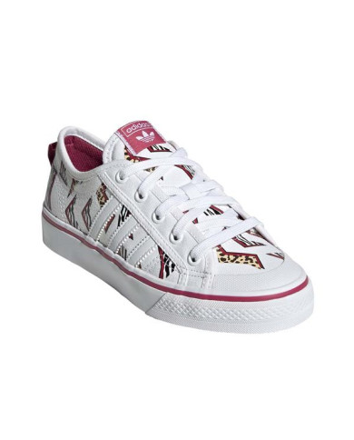 Buty dziecięce adidas Originals NIZZA J FY8433 Białe - Sklep online Mastersport