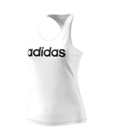 Koszulka damska adidas Core W E LIN SLIM TK GE1108 Biała - Sklep online Mastersport