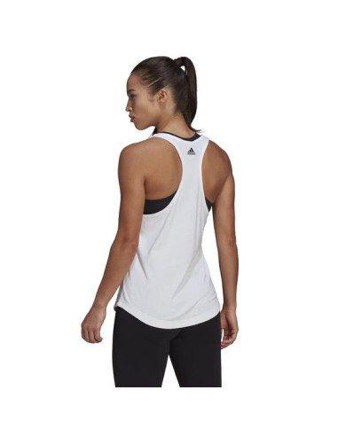 Koszulka damska adidas Performance W LIN TK GL0567 Biała - Sklep online Mastersport