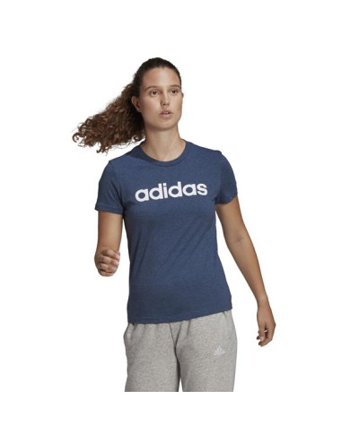 Koszulka damska adidas Performance W LIN T GL0774 Niebieska - Sklep online Mastersport