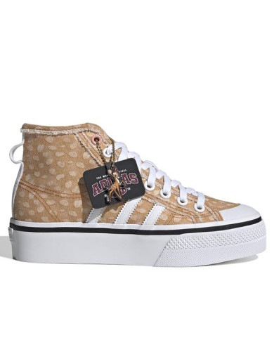 Buty dziecięce adidas Originals DISNEY NIZZA PLATFO GZ1657 Beżowe - Sklep online Mastersport