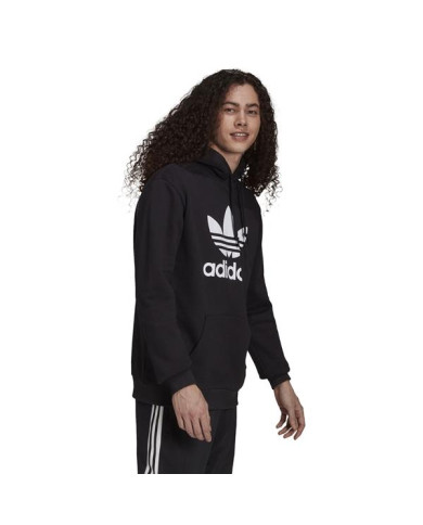 Bluza męska adidas Originals TREFOIL HOODY H06667 Czarna - Sklep online Mastersport