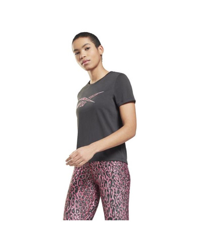 Koszulka damska Reebok MODERN SAFARI BIG L H56414 Czarna - Sklep online Mastersport