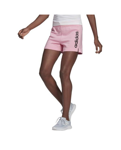 Szorty damskie adidas Performance W LIN FT SHO HD1699 Różowe - Sklep online Mastersport