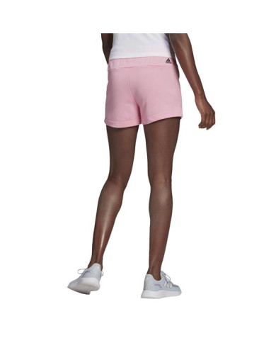 Szorty damskie adidas Performance W LIN FT SHO HD1699 Różowe - Sklep online Mastersport
