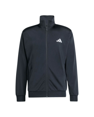 Dres męski adidas Performance BASIC FRENCH TRACKSUIT KB5269 Czarny - Sklep online Mastersport
