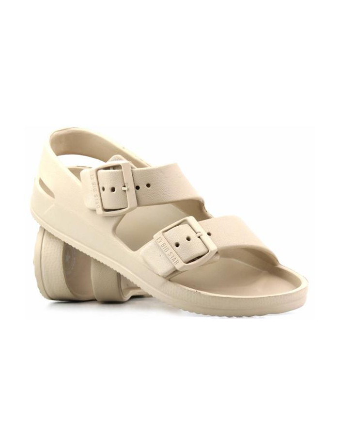 Klapki damskie Big Star BIG MAG LL274746 Beżowe - Sklep online Mastersport