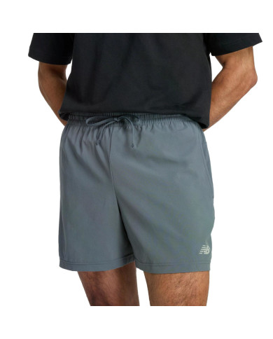 Szorty męskie New Balance SPORT ESSENTIALS SHORT 5" MS41227GT Szare - Sklep online Mastersport