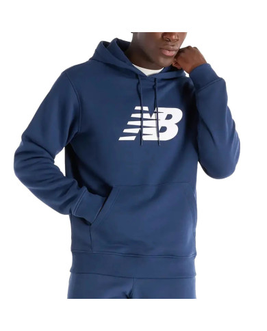 Bluza męska New Balance SPORT CORE BRUSHED HOODIE MT43904NNY Granatowa - Sklep online Mastersport