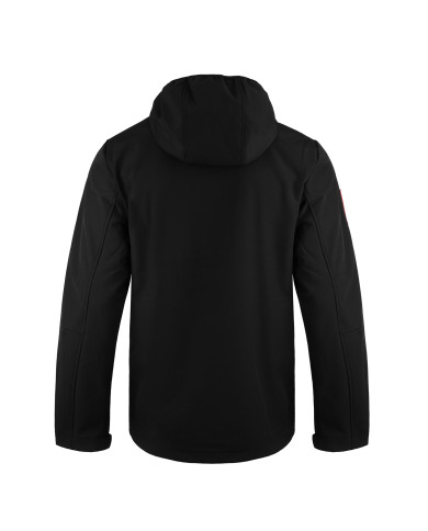Kurtka męska Monotox SOFTSHELL BLACK MX20074 Czarna - Sklep online Mastersport