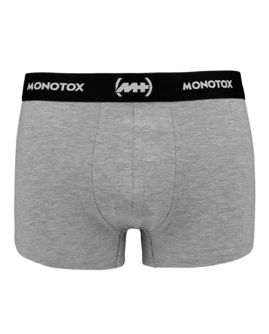 Bielizna męska Monotox TRUNK 3P MX21061 Szara - Sklep online Mastersport