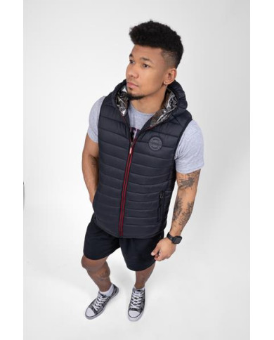 Kamizelka męska Monotox INSULATOR VHX MX22022 Czarna - Sklep online Mastersport