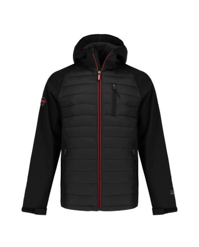 Kurtka męska Monotox HYBRIDO MX22029 Czarna - Sklep online Mastersport