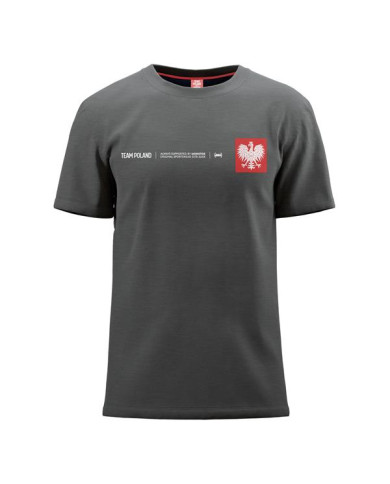 Koszulka męska Monotox TP MINI EAGLE GRAPH MELANGE MX22051 Szara - Sklep online Mastersport