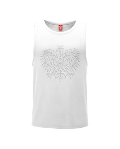 Koszulka męska Monotox TP EAGLE MX22086 Biała - Sklep online Mastersport