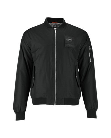 Kurtka męska Monotox BOMBARDIER BLACK / RED MX23108 Czarna - Sklep online Mastersport