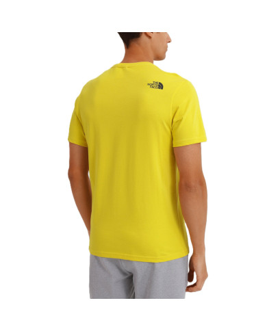 Koszulka męska The North Face M FINE TEE NF00CEQ57601 Żółta - Sklep online Mastersport