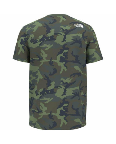 Koszulka męska The North Face M S/S SIMPLE DOME TEE NF0A2TX5287 Zielona - Sklep online Mastersport