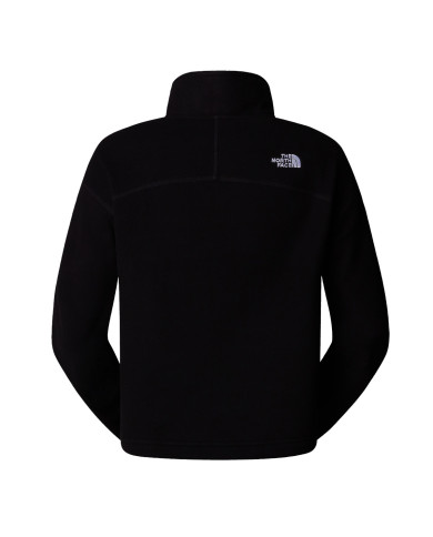 Bluza damska The North Face W 100 GLACIER CROP 1/4 NF0A855N4H0 Czarna - Sklep online Mastersport
