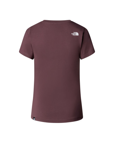 Koszulka damska The North Face W SS SD SLIM TEE NF0A87NHBQ7 Brązowa - Sklep online Mastersport
