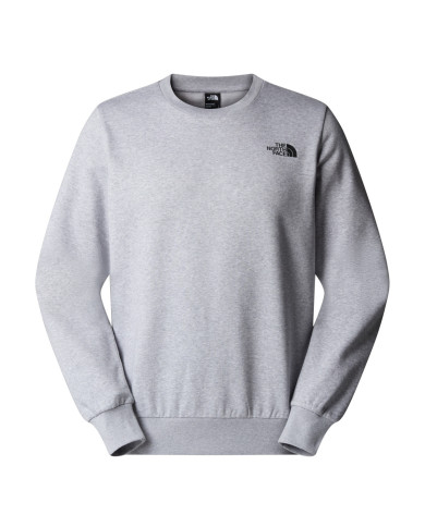 Bluza męska The North Face M SIMPLE DOME CREW NF0A89FBDYX Szara - Sklep online Mastersport