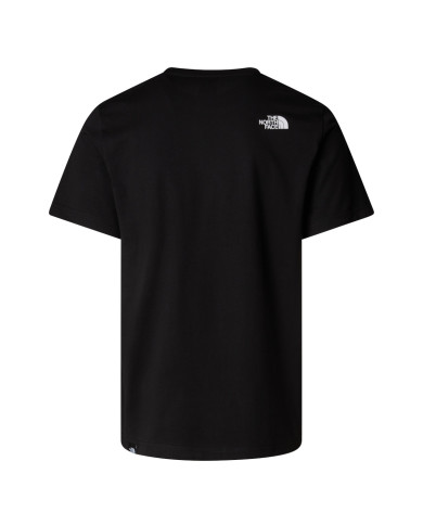 Koszulka męska The North Face M SS EASY TEE BLACK NF0A8A6CJK3 Czarna - Sklep online Mastersport