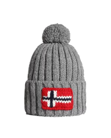 Czapka Napapijri SEMIURY 5 NP0A4GKB160 Szara - Sklep online Mastersport