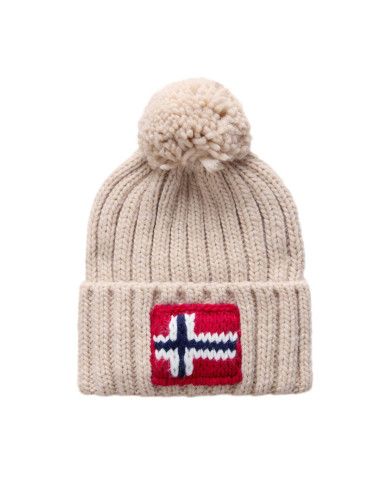 Czapka Napapijri SEMIURY 5 NP0A4GKBN1J Beżowa - Sklep online Mastersport