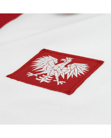 Koszulka męska Monotox POLO TEAM POLAND WHITE POLOTEAM20WHITE Biała - Sklep online Mastersport