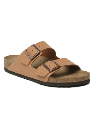 Klapki męskie Birkenstock ARIZONA BFBC REGULAR 1025006 Brązowe - Sklep online Mastersport