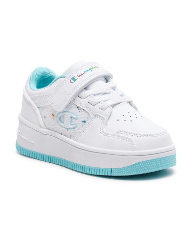 Buty dziecięce Champion REBOUND PLATFORM ABSTRACT G PS S32851WW011 Białe - Sklep online Mastersport