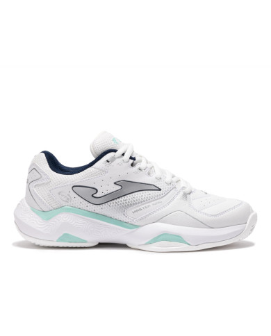 Buty damskie Joma MASTER 1000 LADY 2542 WHITE TURQUOISE TM10LS2542C Białe - Sklep online Mastersport